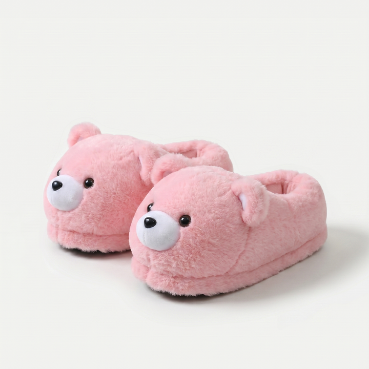 Teddy Pantofole Peluche A Forma Di Orsetto