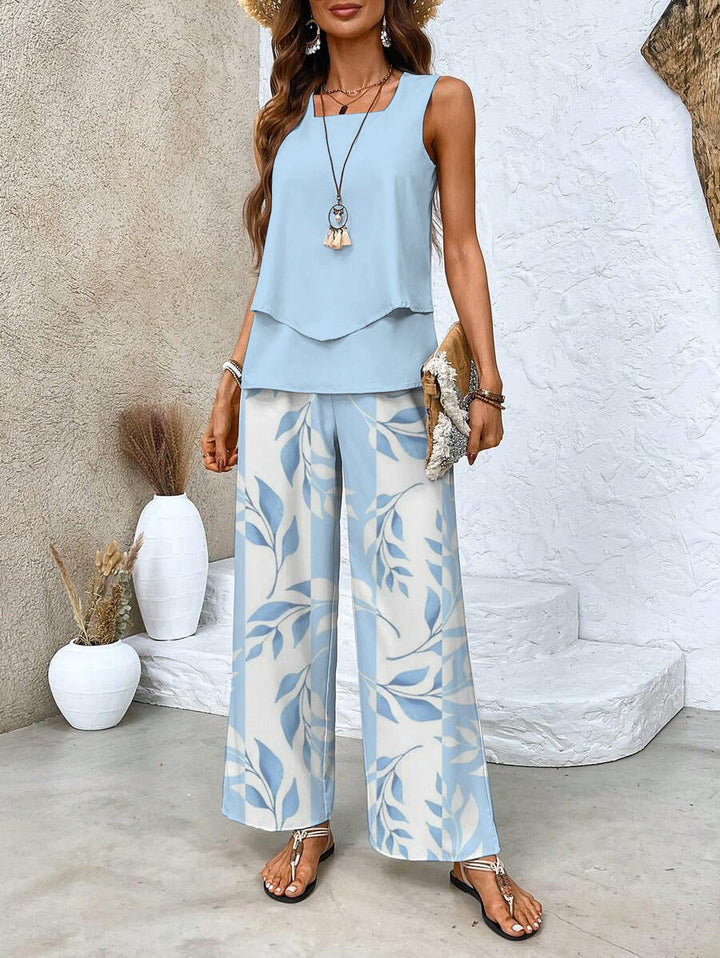 Averie | Elegante set estivo flora