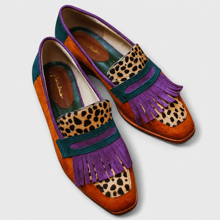 Fallon™ | Mocassino Marrone Leopardo