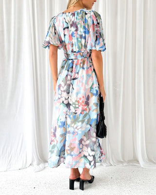 Celine | Abito Femminile con Motivo Floreale