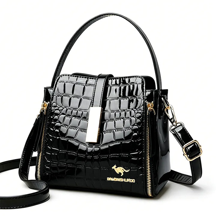 Amandéa™ — Sac crocodile élégant luxe quotidien