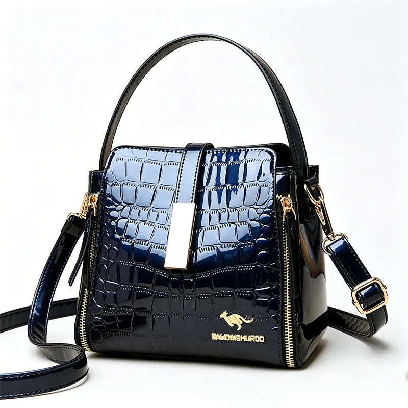 Amandéa™ — Sac crocodile élégant luxe quotidien