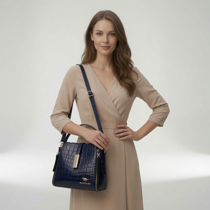 Amandéa™ — Sac crocodile élégant luxe quotidien