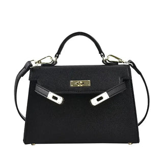Janna | Elegante borsa a tracolla in stile Kelly