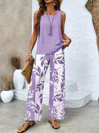 Averie | Elegante set estivo flora