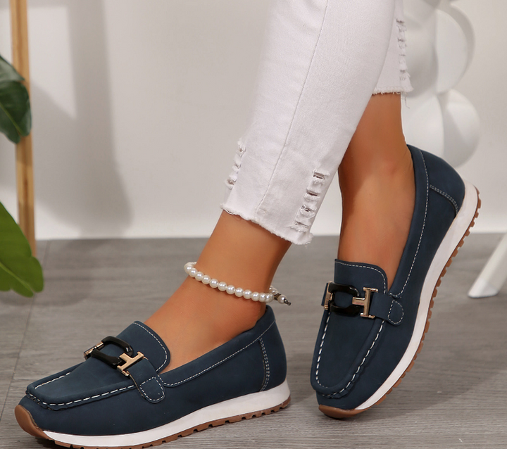 Emiliana Mocassini Comfort Con Catena