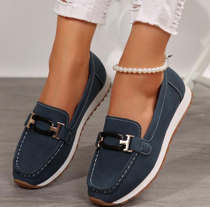 Emiliana Mocassini Comfort Con Catena