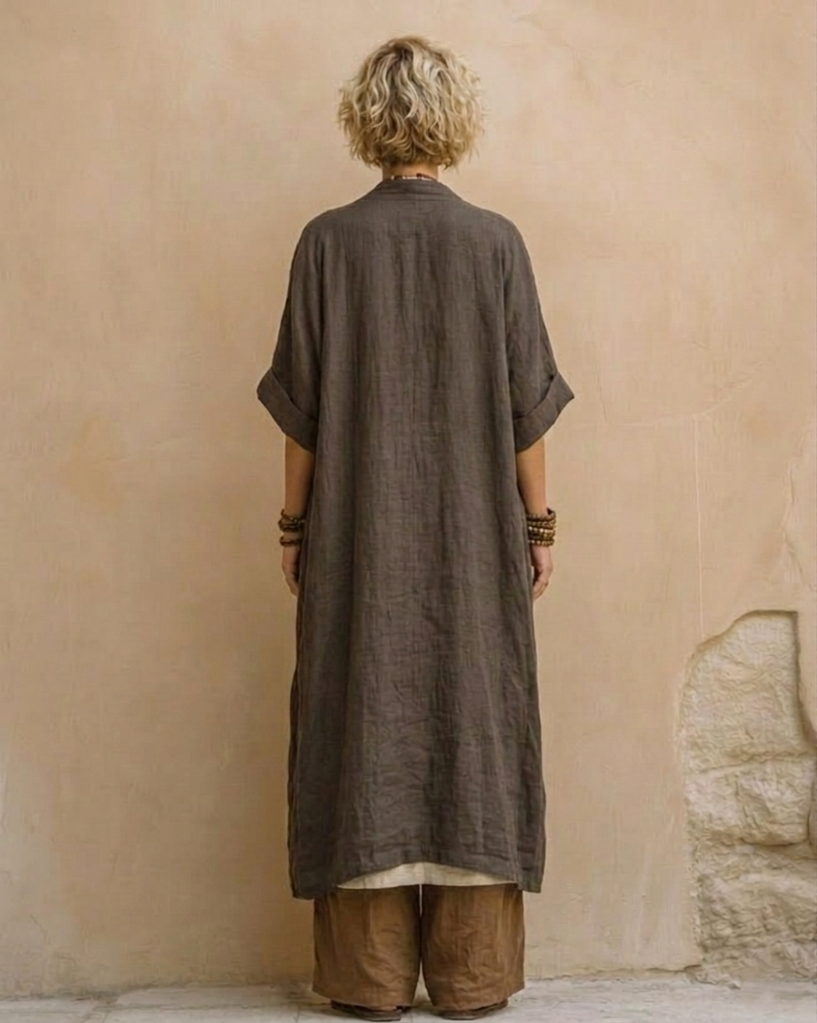 Valentina | Completo Bohemien Lungo Ricamato