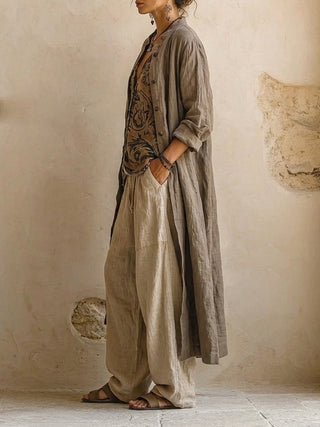 Giulia | Completo Bohemien Fluido Stratificato