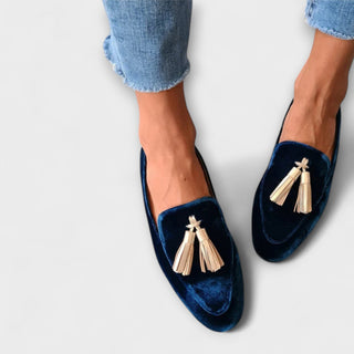 Quinnlyn™ | Mocassini Vintage con Frange
