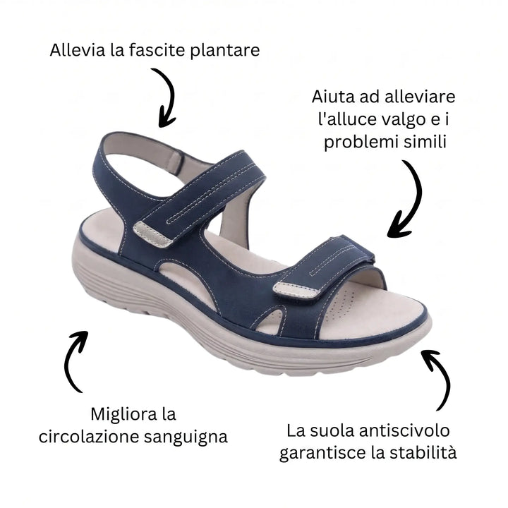 Soline Sandali Ortopedici Antiscivolo