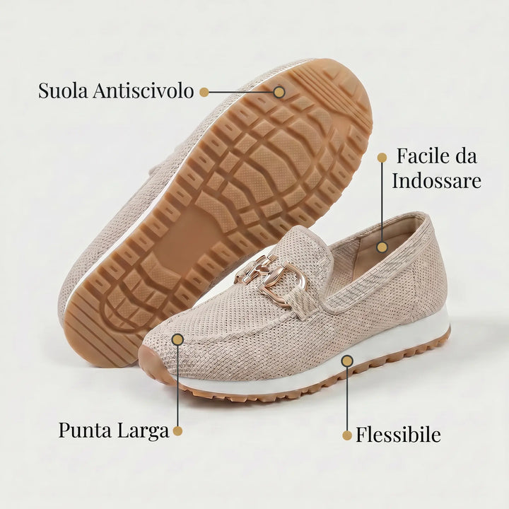 Mila Mocassino Ortopedico Comfort