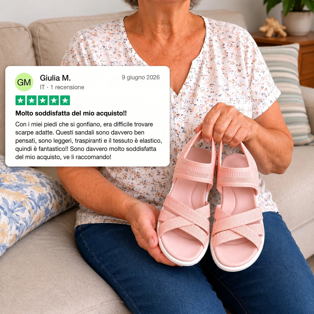 ErgoLina Sandali Ortopedici Comfort